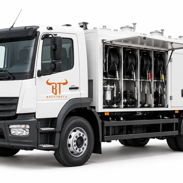Camión Mercedes de lubricación Bacotruck